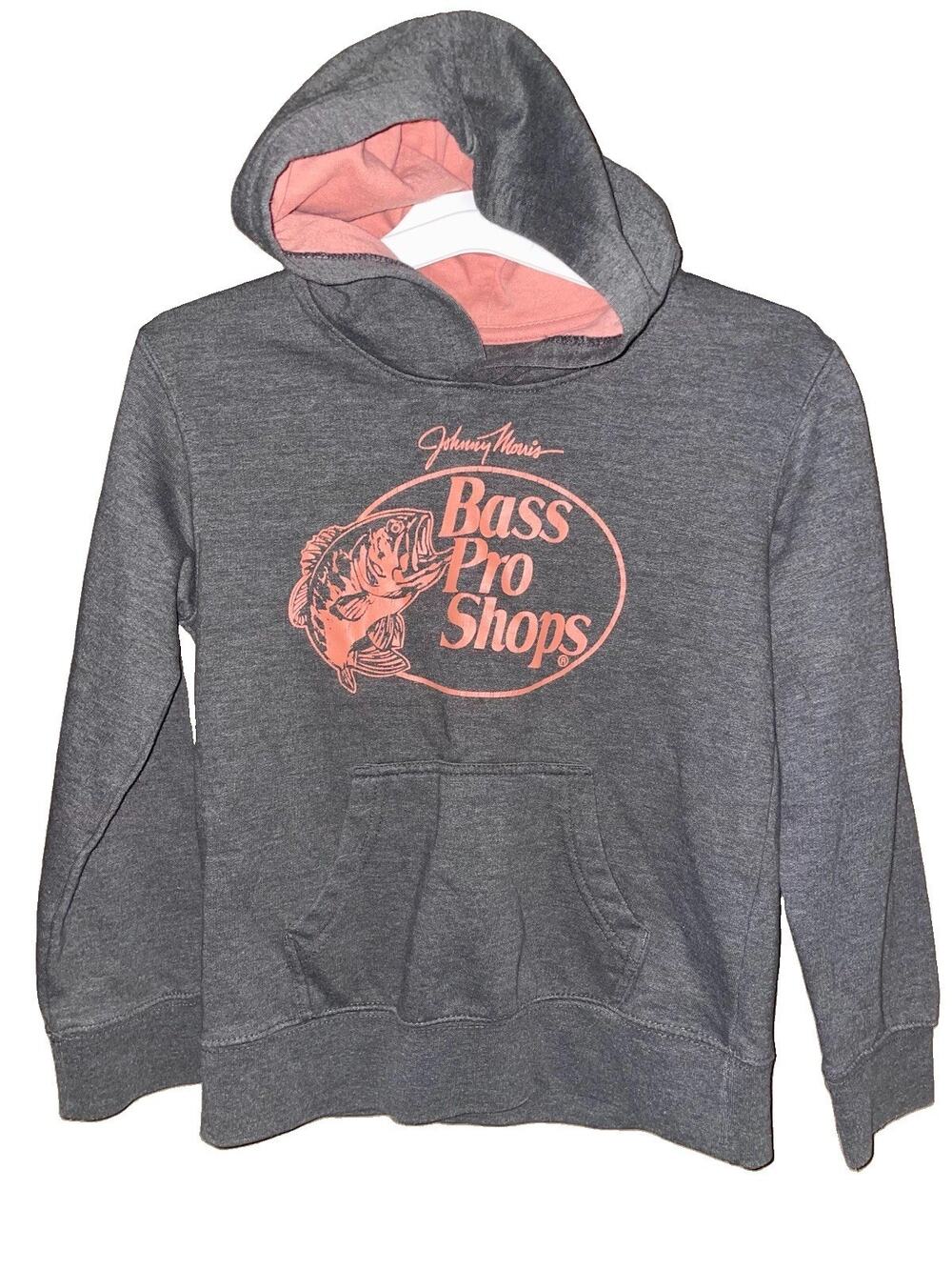 Child’s Bass Pro Shop Cabela’s Hooded Sweatshirt Sz M (7/8)